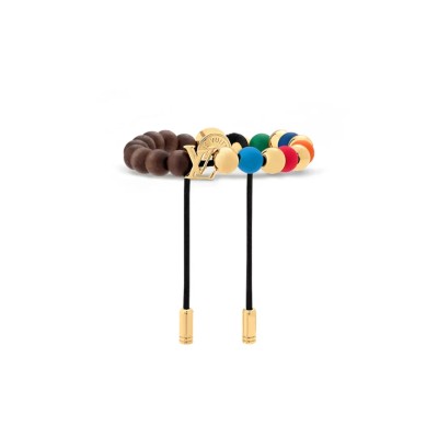 LOUIS VUITTON LV SURFIN' BEADS BRACELET M1602A